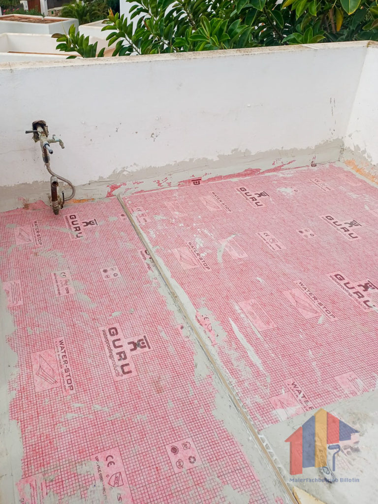 Flachdachsanierung auf Mallorca