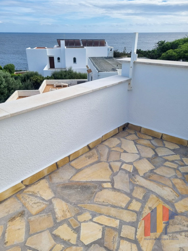 Flachdachsanierung auf Mallorca