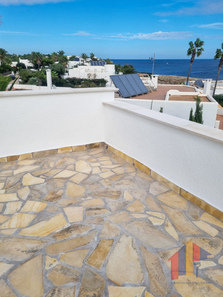 Flachdachsanierung auf Mallorca
