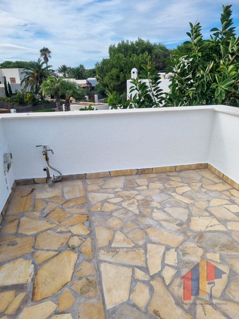 Flachdachsanierung auf Mallorca